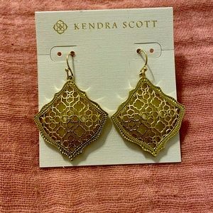 Kendra Scott Kirsten Gold Drop Earrings